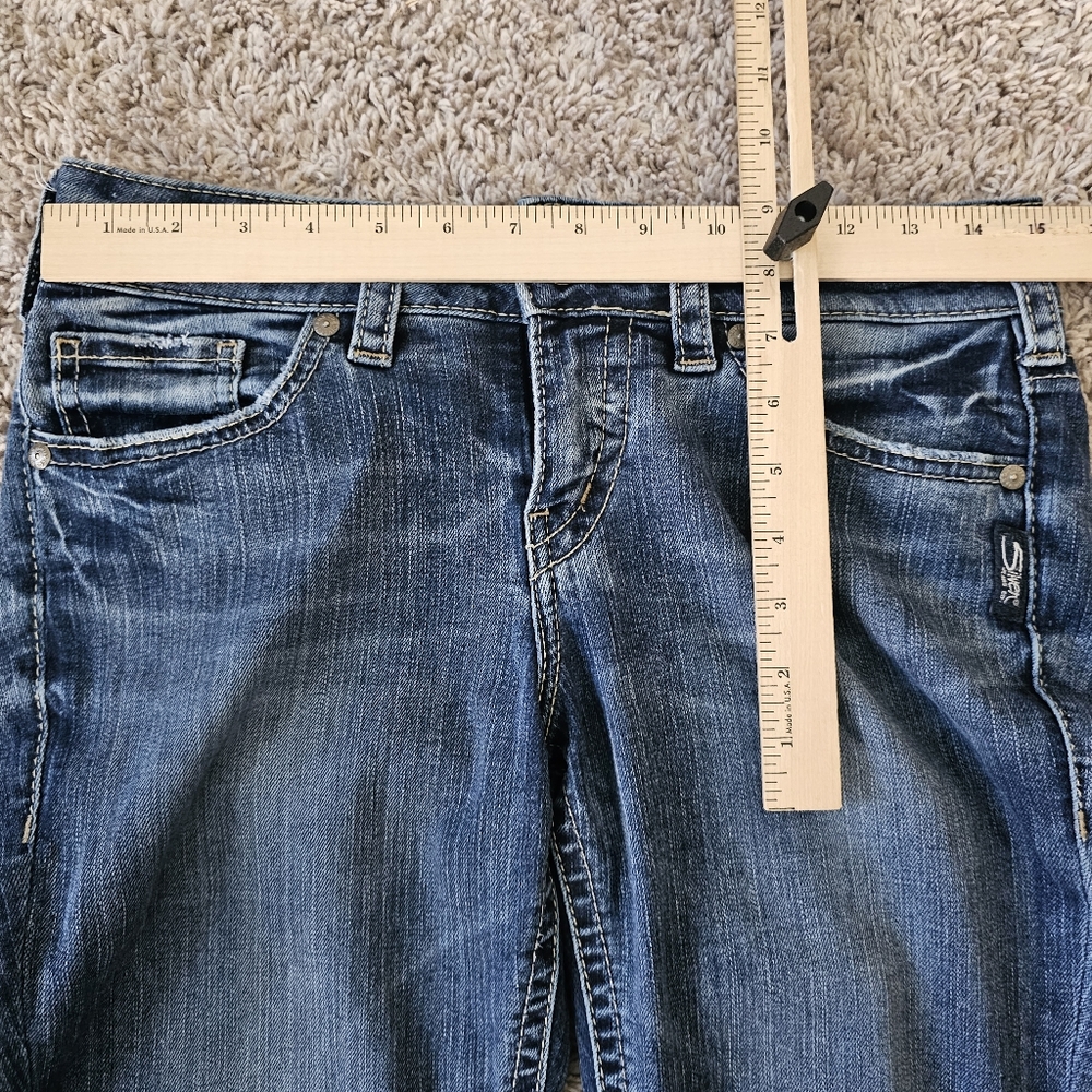 Silver Jeans Suki Capri Size 28 - Picture 6 of 12